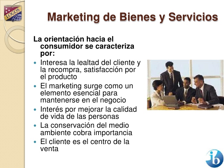 marketing de servicio y bienes